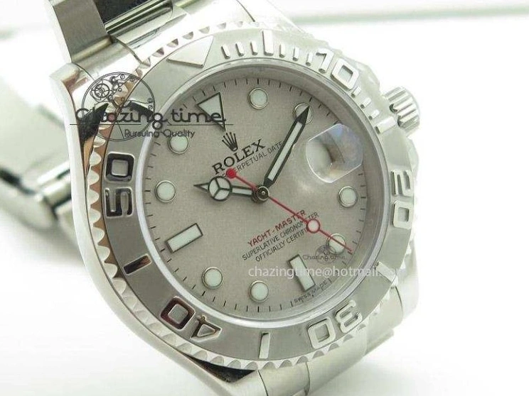 0514 Supportive Yacht-Master 116622 Silver Dial JF Best Edition On SS Bracelet SA3135 V 4032